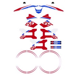 BMW Motorrad Σετ Αυτοκόλλητα GS